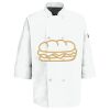 Button Chef Coat with Thermometer Pocket Thumbnail