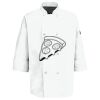 Button Chef Coat with Thermometer Pocket Thumbnail