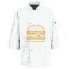 Button Chef Coat with Thermometer Pocket Thumbnail