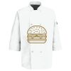 Button Chef Coat with Thermometer Pocket Thumbnail