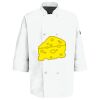 Button Chef Coat with Thermometer Pocket Thumbnail
