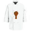 Button Chef Coat with Thermometer Pocket Thumbnail