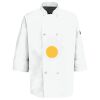 Button Chef Coat with Thermometer Pocket Thumbnail