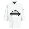 Button Chef Coat with Thermometer Pocket Thumbnail