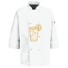 Button Chef Coat with Thermometer Pocket Thumbnail