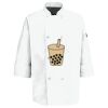 Button Chef Coat with Thermometer Pocket Thumbnail