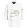 Button Chef Coat with Thermometer Pocket Thumbnail