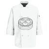 Button Chef Coat with Thermometer Pocket Thumbnail