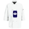 Button Chef Coat with Thermometer Pocket Thumbnail