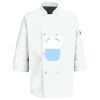 Button Chef Coat with Thermometer Pocket Thumbnail