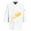 Button Chef Coat with Thermometer Pocket Thumbnail
