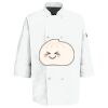 Button Chef Coat with Thermometer Pocket Thumbnail