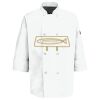 Button Chef Coat with Thermometer Pocket Thumbnail