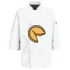 Button Chef Coat with Thermometer Pocket Thumbnail