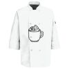 Button Chef Coat with Thermometer Pocket Thumbnail