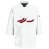 Button Chef Coat with Thermometer Pocket Thumbnail