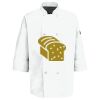 Button Chef Coat with Thermometer Pocket Thumbnail