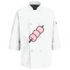 Button Chef Coat with Thermometer Pocket Thumbnail
