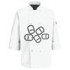 Button Chef Coat with Thermometer Pocket Thumbnail