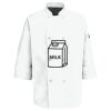 Button Chef Coat with Thermometer Pocket Thumbnail