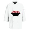 Button Chef Coat with Thermometer Pocket Thumbnail