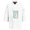 Button Chef Coat with Thermometer Pocket Thumbnail