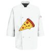 Button Chef Coat with Thermometer Pocket Thumbnail