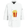 Button Chef Coat with Thermometer Pocket Thumbnail