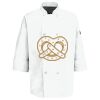 Button Chef Coat with Thermometer Pocket Thumbnail