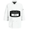 Button Chef Coat with Thermometer Pocket Thumbnail