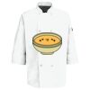Button Chef Coat with Thermometer Pocket Thumbnail