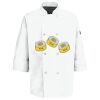Button Chef Coat with Thermometer Pocket Thumbnail