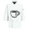 Button Chef Coat with Thermometer Pocket Thumbnail
