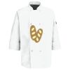 Button Chef Coat with Thermometer Pocket Thumbnail