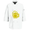 Button Chef Coat with Thermometer Pocket Thumbnail