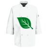 Button Chef Coat with Thermometer Pocket Thumbnail