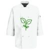 Button Chef Coat with Thermometer Pocket Thumbnail