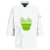 Button Chef Coat with Thermometer Pocket Thumbnail