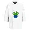 Button Chef Coat with Thermometer Pocket Thumbnail