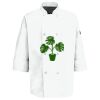 Button Chef Coat with Thermometer Pocket Thumbnail