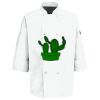 Button Chef Coat with Thermometer Pocket Thumbnail