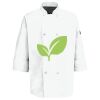 Button Chef Coat with Thermometer Pocket Thumbnail