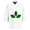 Button Chef Coat with Thermometer Pocket Thumbnail