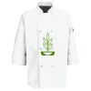 Button Chef Coat with Thermometer Pocket Thumbnail