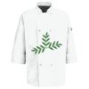 Button Chef Coat with Thermometer Pocket Thumbnail