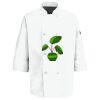 Button Chef Coat with Thermometer Pocket Thumbnail