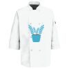 Button Chef Coat with Thermometer Pocket Thumbnail