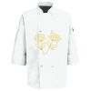 Button Chef Coat with Thermometer Pocket Thumbnail