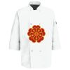 Button Chef Coat with Thermometer Pocket Thumbnail