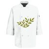 Button Chef Coat with Thermometer Pocket Thumbnail